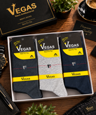 جوراب مردانه ساقدار VEGAS | نخ پنبه هندی